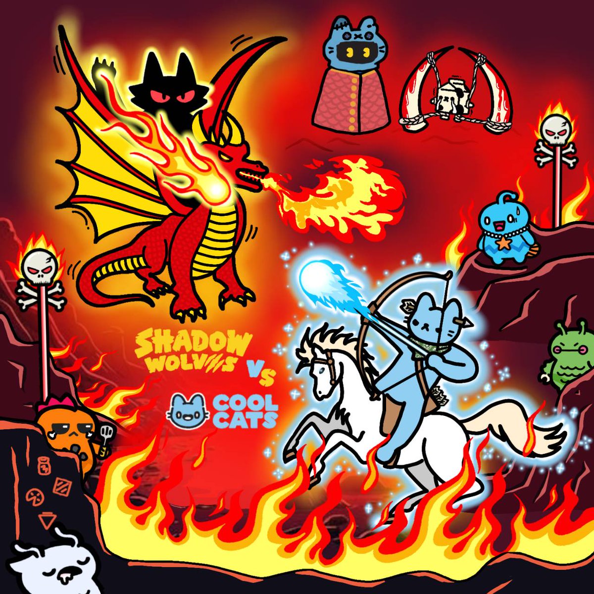 My cat has magic blue power. 🙂
🔥 Shadow Wolves VS Cool Cats 🔥

#WLTC ♥️🐱
#clontest2023
<a href="/coolcats/">Cool Cats</a> <a href="/cloncast/">clon</a>
