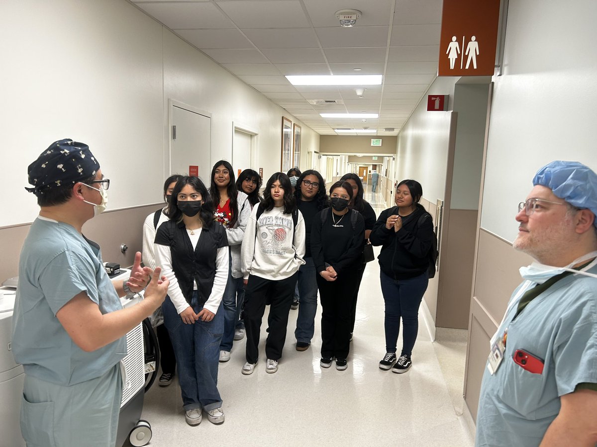 Cristobal Barrios (@surgeononthego) on Twitter photo When you take curious, excited, motivated high school students(Middle College HS) to see trauma ramp, trauma bay, OR and ICU at UCIMC to inspire them to pursue a medical career <a href="/UCIrvineSurgery/">UC Irvine Surgery</a> <a href="/UCIrvineHealth/">UCI Health</a> When you take curious, excited, motivated high school students(Middle College HS) to see trauma ramp, trauma bay, OR and ICU at UCIMC to inspire them to pursue a medical career <a href="/UCIrvineSurgery/">UC Irvine Surgery</a> <a href="/UCIrvineHealth/">UCI Health</a>