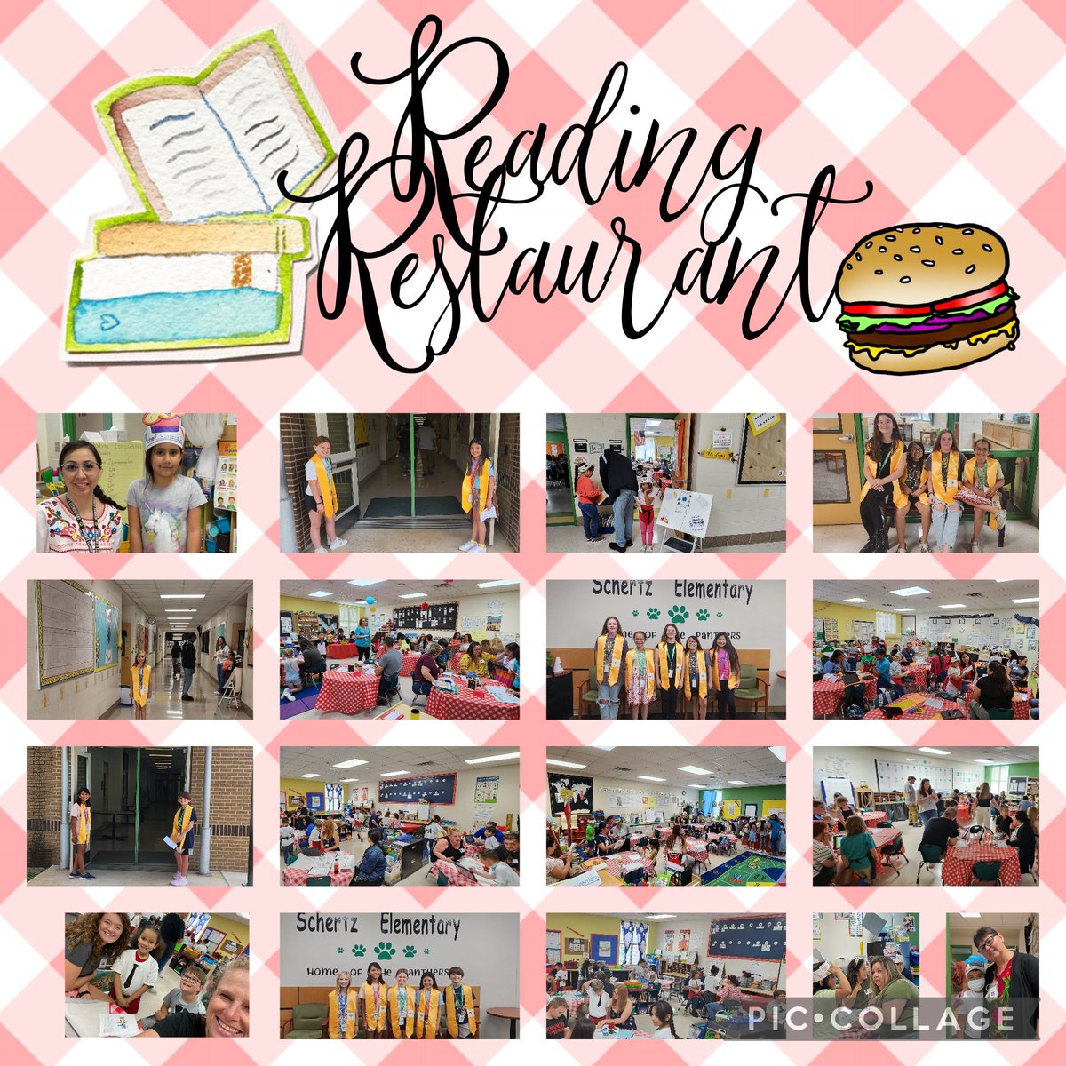 SchertzES's tweet photo. Our First Graders showed off their reading skills today at their Reading Restaurant! We're so proud of our Panthers! #Schertzrocks #scucisd #readingrestaurant https://t.co/wzsiPOdUSX