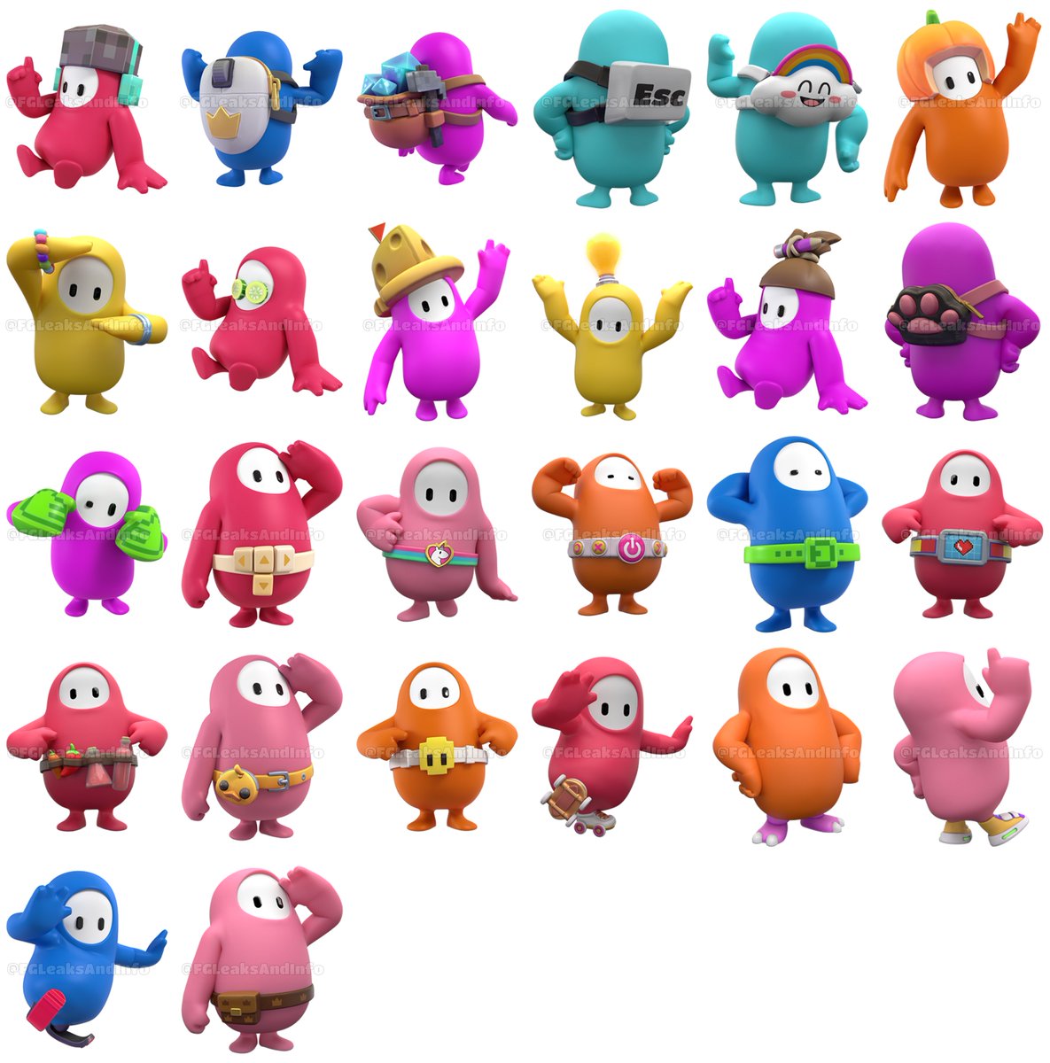 🔱 Bean Bot // Fall Guys News on Twitter "Here's a look at a bunch of