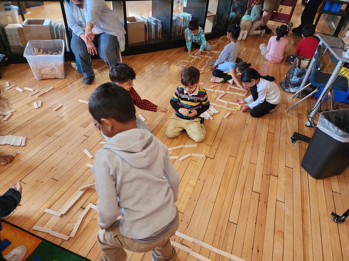 Hexbug investigation!  Prek learned how they moved, then had to plan a path to move the bug effectively! <a href="/MrsShubertsPreK/">Danielle Shubert</a> <a href="/Hamilton_Howler/">Hamilton Elementary School</a> #schenectadyrising
