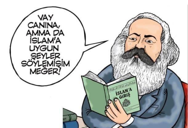 Yeni nesil Solcu kardeşlerim, bu kıyagımı unutmayın. 🙂 Güzel de bir haftasonu diliyorum cümleten 🤲

1. İslâm dini, Allah'dan başka kimsenin önünde eğilmemeyi, kimseye kulluk etmemeyi öğütler.

2. İslam dinine göre çalışma hayatında emeğe büyük değer verilişi ve işçinin "alın