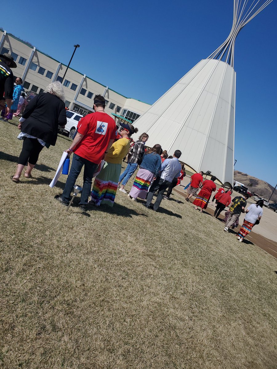 Powerful actions and powerful words today. #MMIWG2S #MMIWActionNow