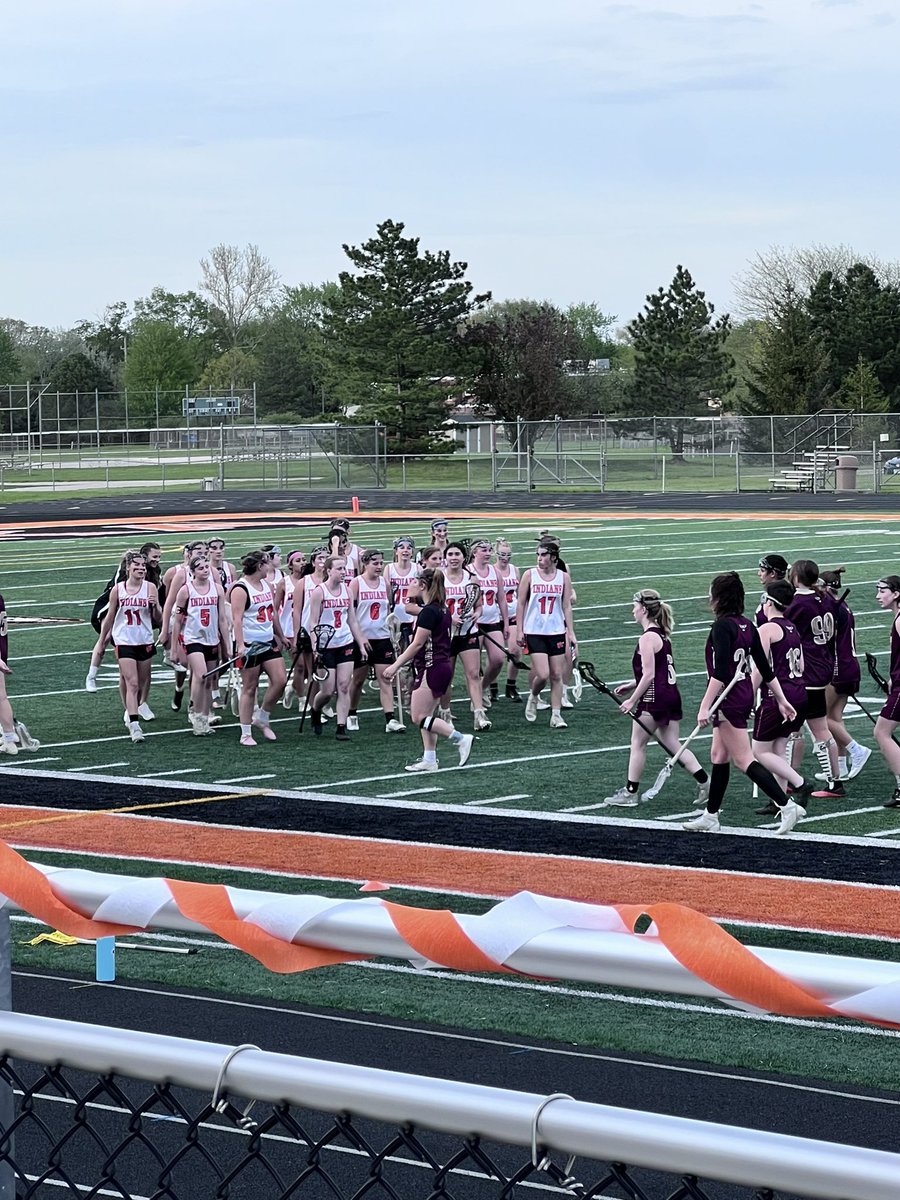 LanieCecala's tweet photo. My team and I had a great win tonight with the final score being 11-0. I made HISTORY on the Minooka girls lacrosse program for being the first goalie ever to have a shut out . I am proud of my team and how hard we have been working all season. #nooklax #shutout @MCHSDistrict111 https://t.co/Ryytnladgv