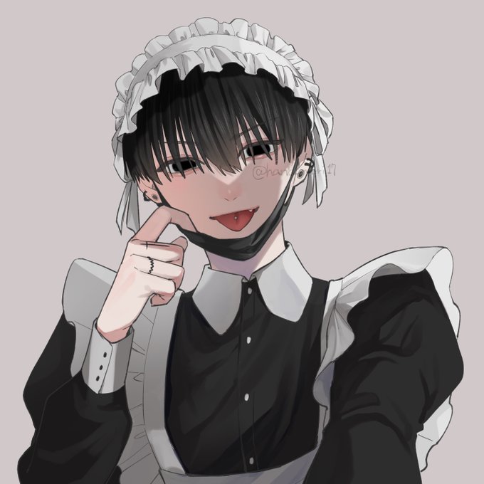 治安悪そうなメイドくん 