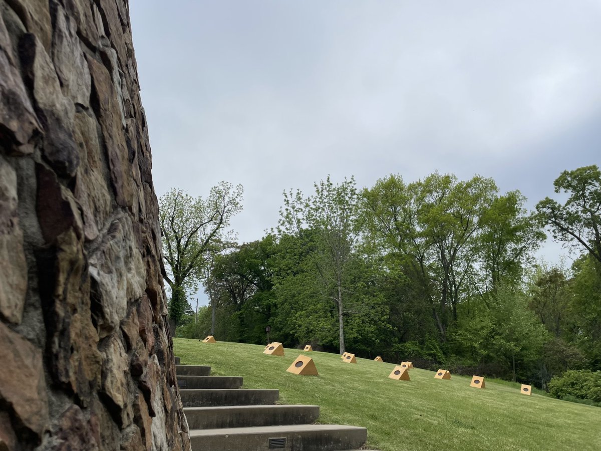 CraigColorusso's tweet image. Sun Boxes at @crystalbridges