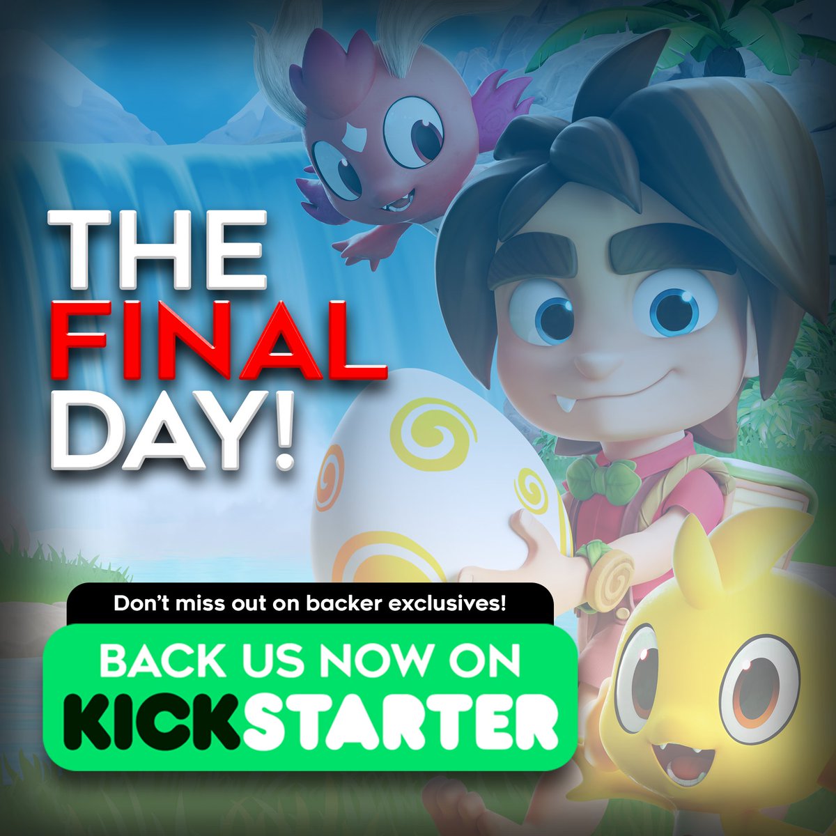 THE FINAL DAY for the Poglings kickstarter! Don't miss out on backer exclusives like beta access and more!
