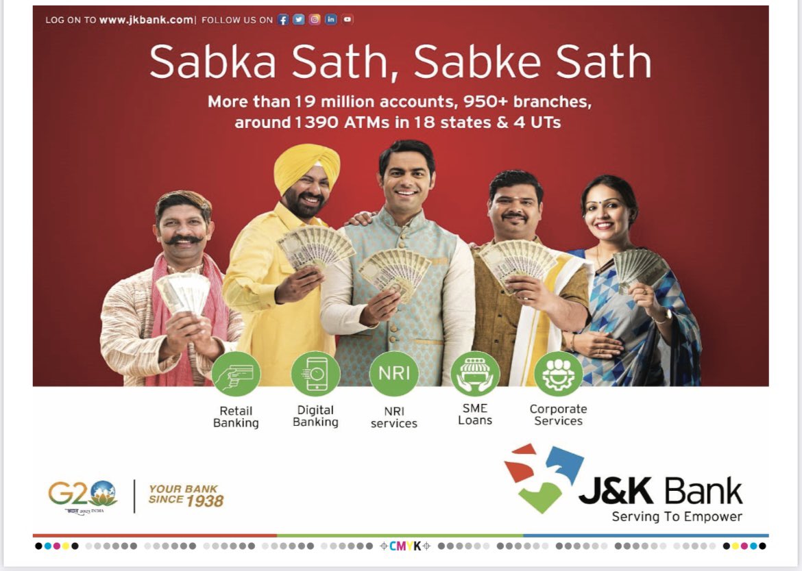 Sanchitg1's tweet photo. @JandKBank Didn't anyone observe that the Currency Notes depicted in the photo are the Demonetized Rs. 500 notes? https://t.co/oR7THVaim9