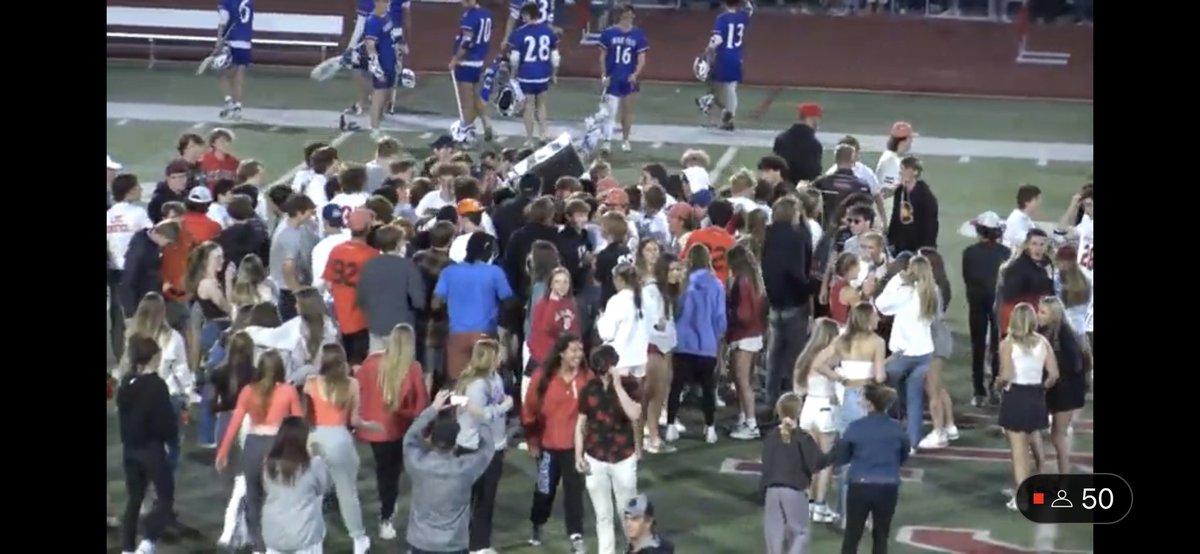 RJ beats Creek 13-12! 🥍