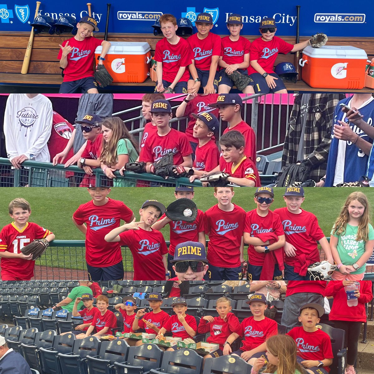 PrimeGold2031's tweet photo. Great day in @KansasCity! The boys took in a @Chiefs tour at Arrowhead and then took in a @Royals game! Awesome experience as a team!

@EAA_Baseball @PlayEAA https://t.co/tRmKM2jkRz