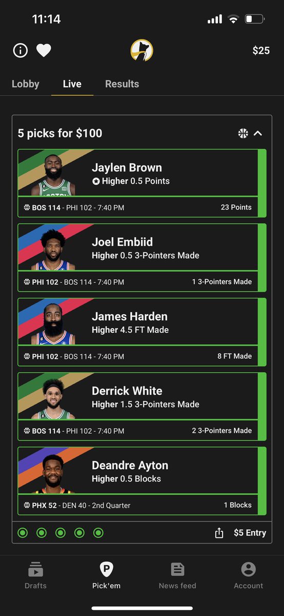 Alohnee's tweet image. Thanks @MasonDoddFFN @FlockFantasy @UnderdogFantasy