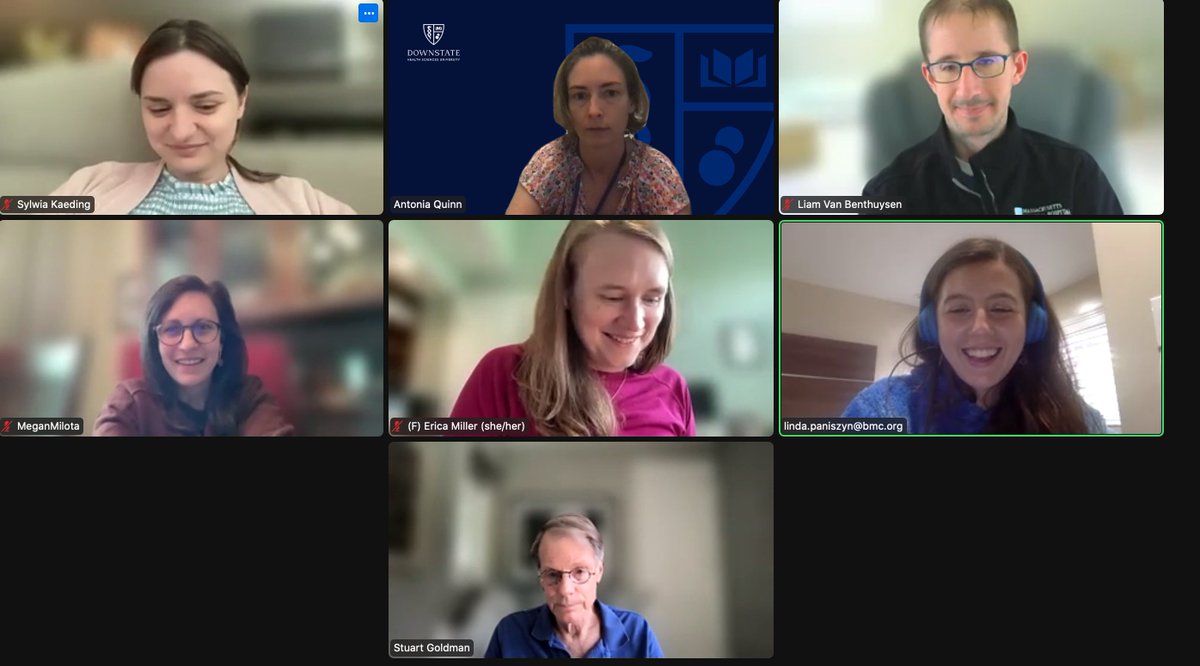 Thank you to my amazing Project Group <a href="/HarvardMacy/">Harvard Macy</a>.  This was a career changing 8 months and I am excited to call you all new found colleagues and friends.  Can't wait for all our future collaborations! <a href="/LindaP_MD_/">Linda Paniszyn</a> <a href="/sjgoldman/">stuart goldman</a> <a href="/ericamillermd/">Erica O. Miller MD, FACC</a> #MedEd