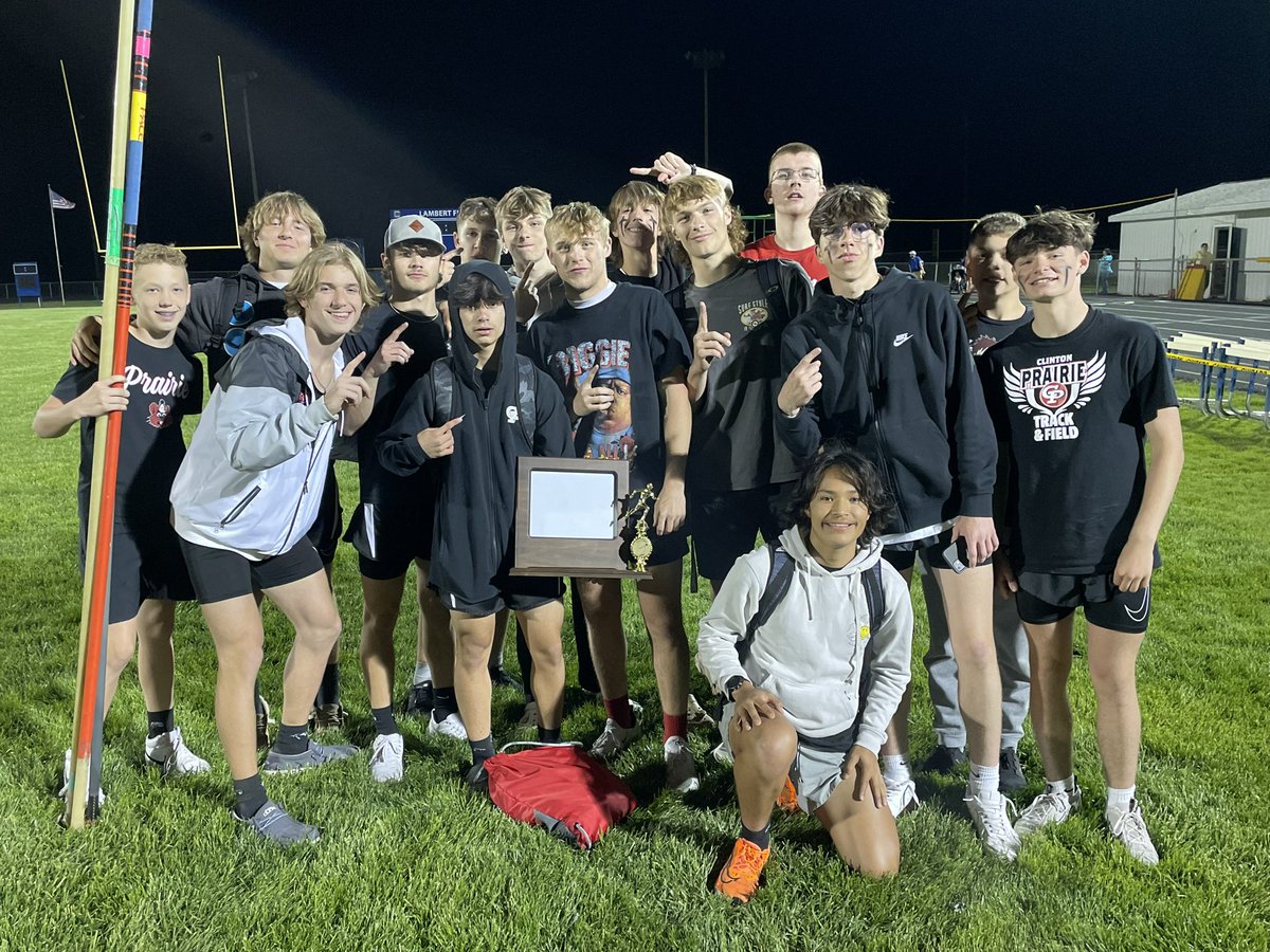 After a tough night at our Hoosier Heartland Conference meet, our girls pushed themselves to earn a  hard fought 3rd place finish. While our boys team is 2023 HHC champions! Well done everyone.