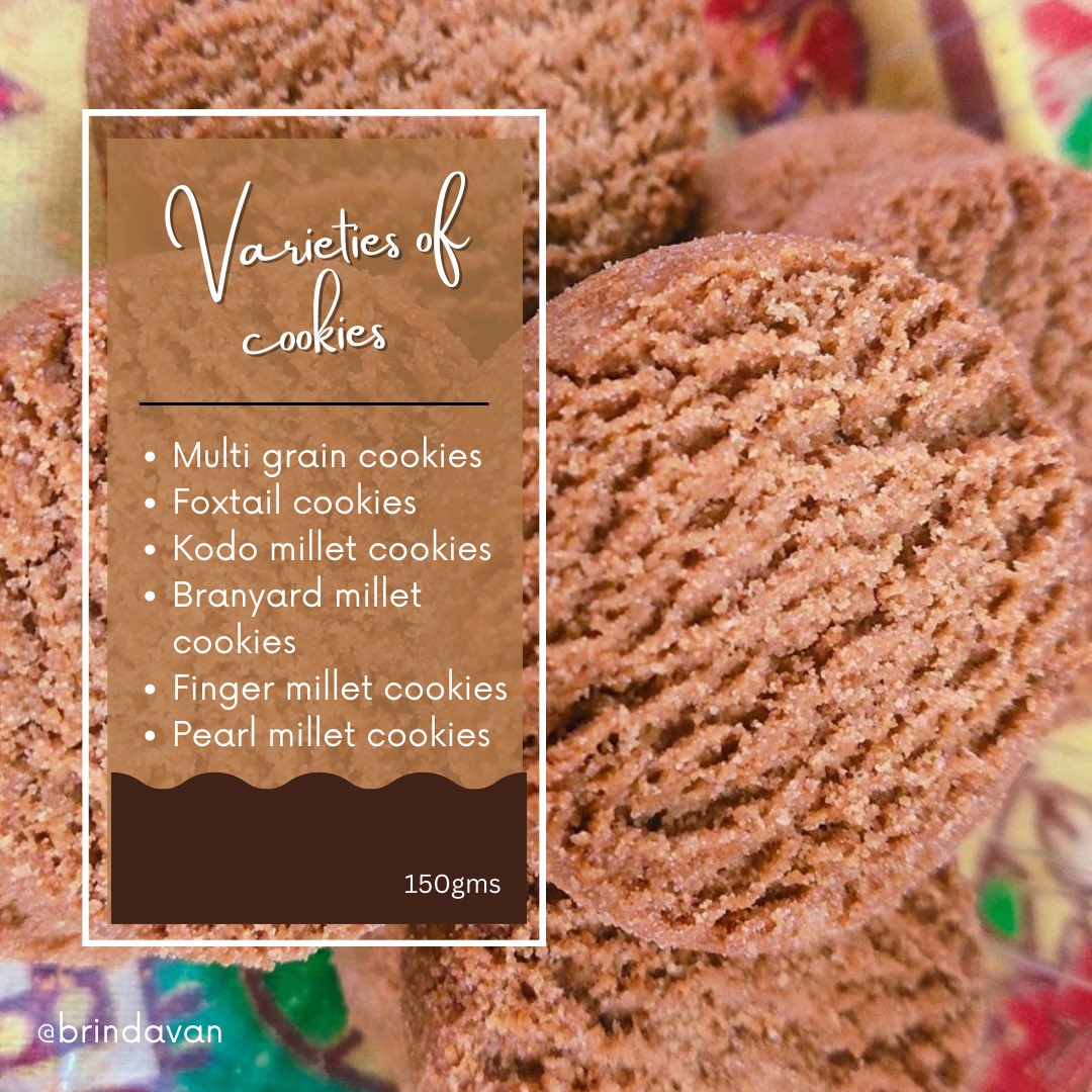 vrindhavan_jk's tweet photo. No added maida and white sugar 

#homemade
#cookies

#Brindavan 
#JKGroups https://t.co/WubFMyJKms