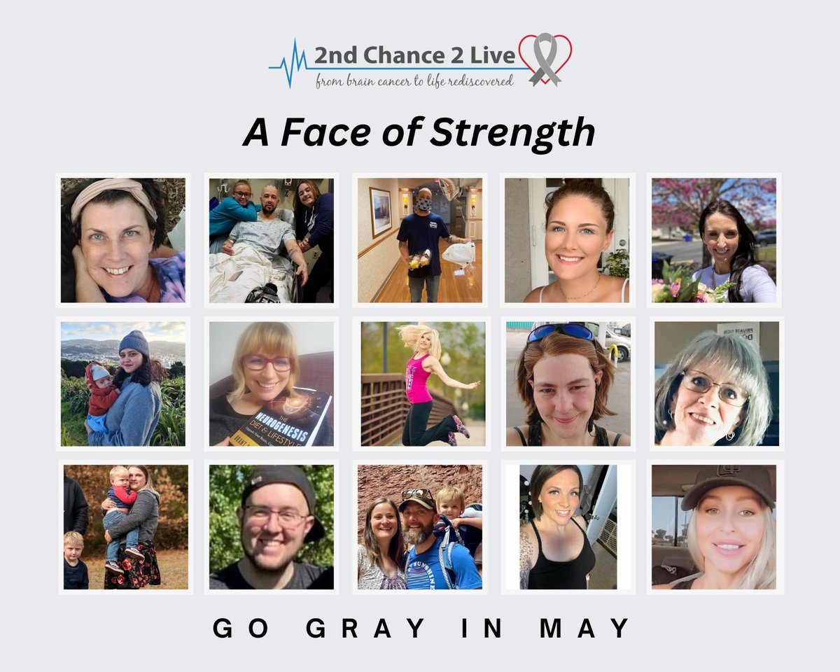 2nd_Chance2Live's tweet photo. #afaceofstrength #gogray #gograyinmay #BTAM #braintumorawareness #BTSM #braincancerawareness #31daysofgray #31daysofgrayinmay #braintumorawarenessmonth #braincancerawarenessmonth
Celebrating & remembering the following: https://t.co/NIDAQjNxA2
