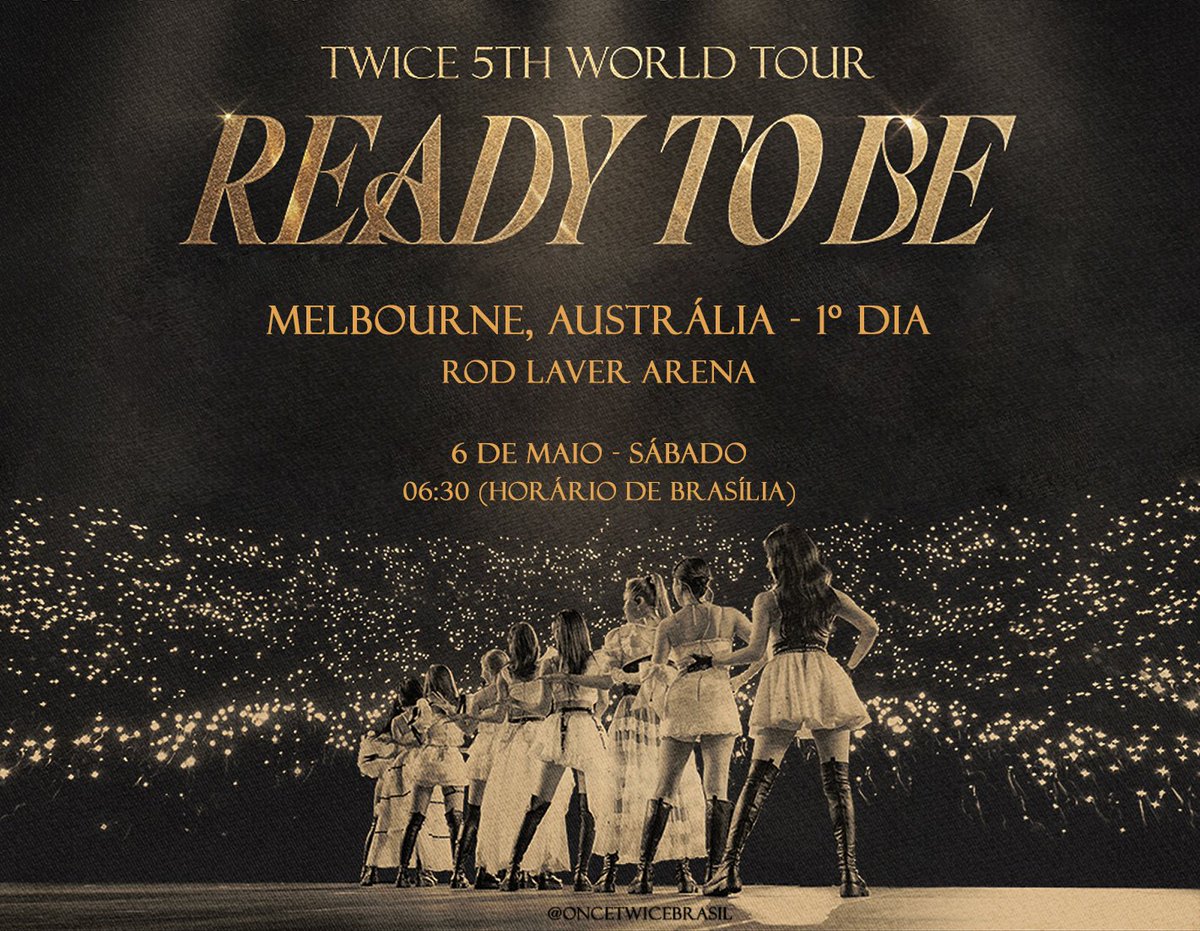 Twice: Ready To Be World Tour – Rod Laver Arena, Melbourne, May