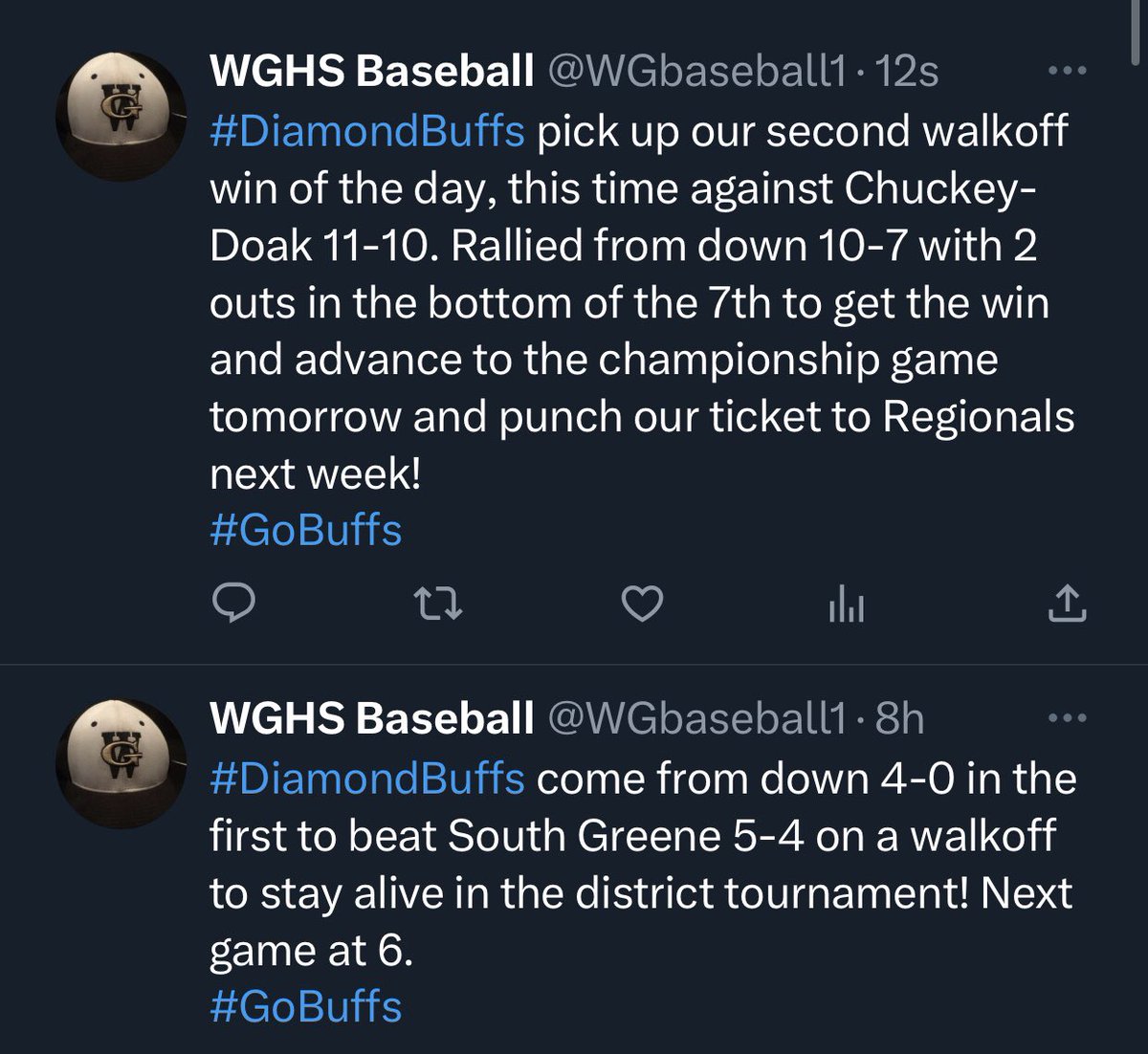 This day has given me ulcers.
#GoBuffs