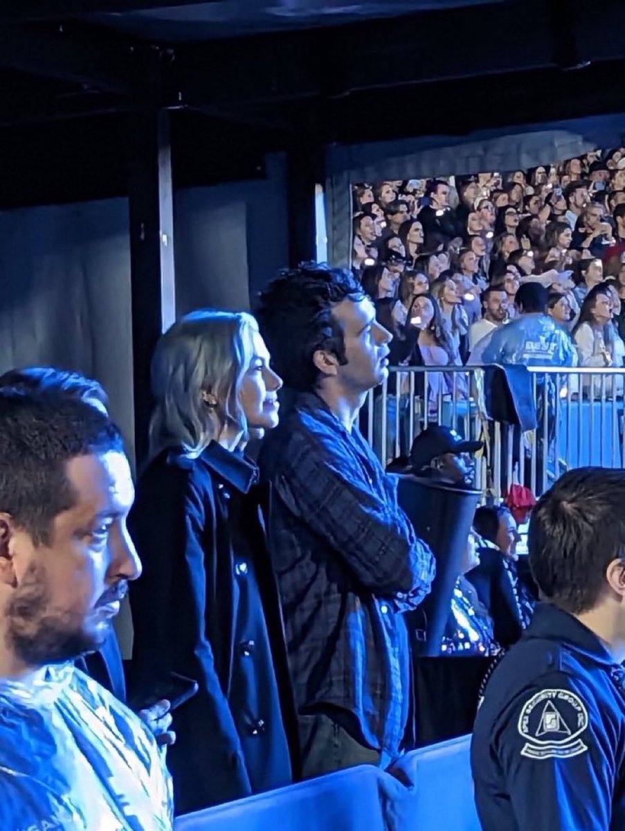 Matty Healy and Phoebe Bridgers at #NashvilleTSTheErasTour #TSTheErasTour #The1975 #PhoebeBridgers