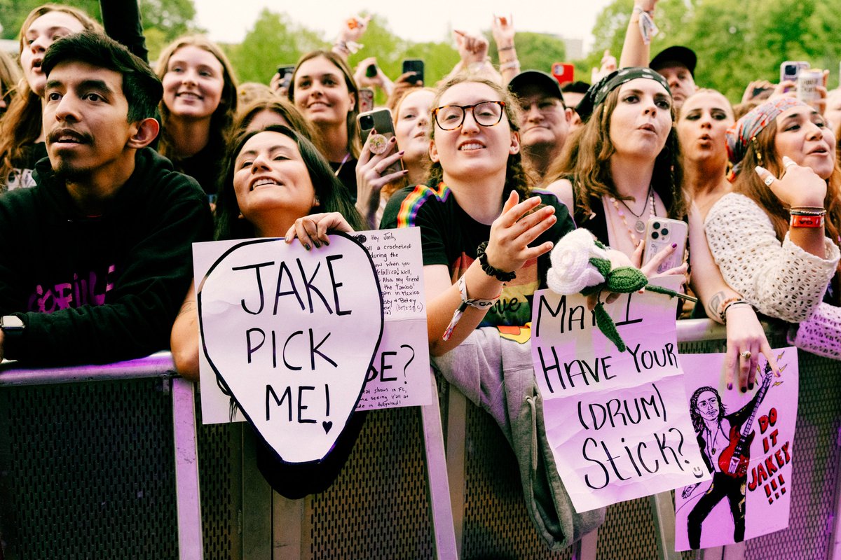 ShakyKneesFest's tweet image. These are the times you'll remember well 🤘 @GretaVanFleet