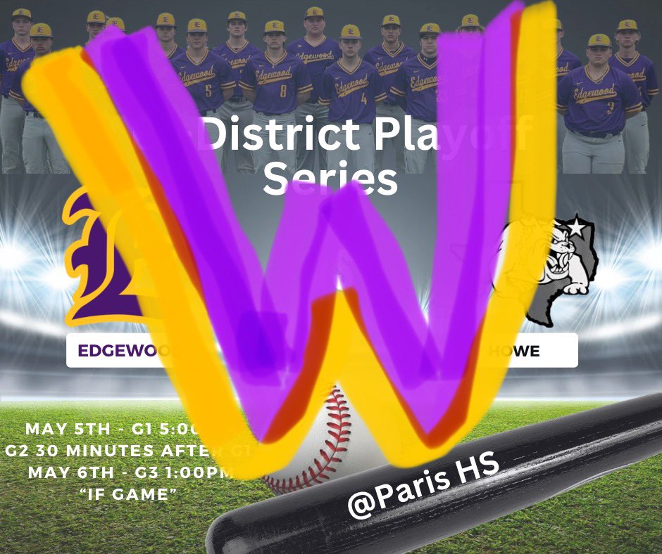 Edgewood_Ath's tweet photo. Edgewood beats Howe in 2, wins Game 2:  8-3 in 9 innings!  Here we come Area!!  Bi District Champs! 🏆 Atta a Baby Boys!!
@3ATxHsBaseball https://t.co/c3V1Mm1XNb