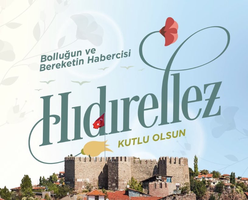 Bolluğun ve Bereketin simgesi olan Baharın gelişi Hıdırellez Kutlu Olsun.
Asıl Baharlara az kaldı #14MAYIS <a href="/bedirhanogluvan/">Seracettin Bedirhanoğlu</a> @mvercancicek65 
<a href="/turanmercan06/">Turan MERCAN</a> 
<a href="/ChpErcis/">CHP ERCİŞ</a> <a href="/CHPVAN_/">CHP Van İl Başkanlığı</a>