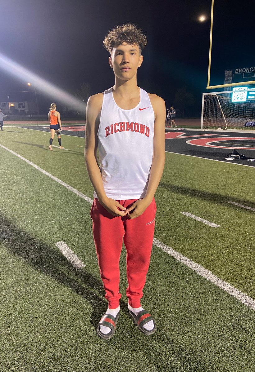 🚨 Conference Champion Alert! 🚨

Gunner Kovach takes first place in the high jump with a jump of 6’ 6”!