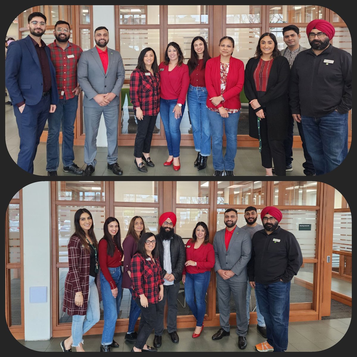 May 5 marks The National Day of Awareness for Missing and Murdered Indigenous Women and Girls and Two-Spirit People, also known as Red Dress Day! Team 9080 spreading awareness and supporting Red Dress Day !! @juliearmour_td @CSir_TD @jtbains @RaviKochh0183 @harlapurewal_TD