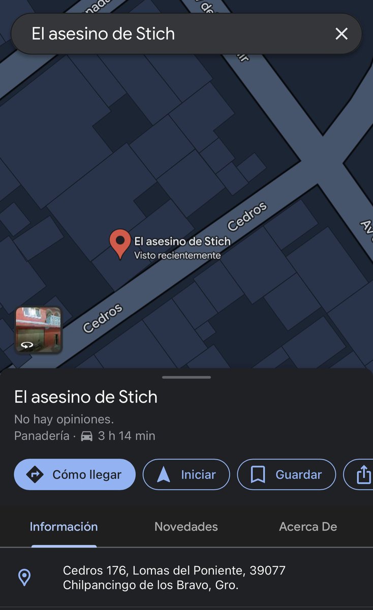 iztalccihuatl's tweet photo. . NO COMPREN ABSOLUTAMENTE NADA DE PAN EN ESTA PANADERIA, YA QUE  PERSONAL DE ESE LUGAR MATARON A GOLPES A UN PERRUNO POR SOLO ROBARSE UN PAN PARA COMER!! ESTA ES LA DIRECCIÓN:
Panadería Don Pancho, está en calle cedros #176, Lomas del poniente. Chilpancingo, Guerrero. https://t.co/lPeLH8fRzE