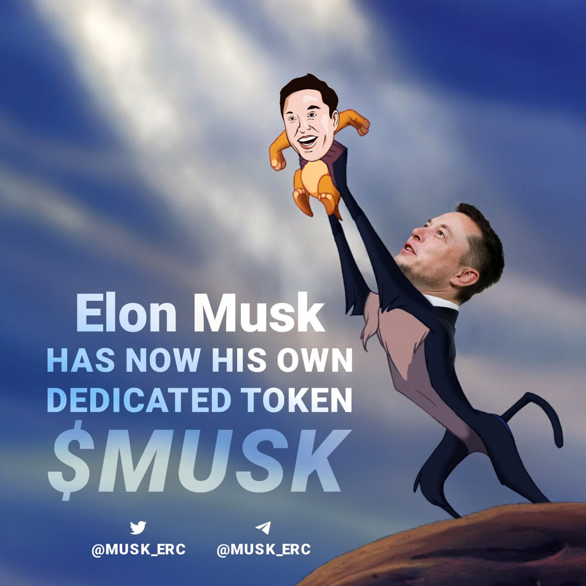 The king of memes has become the meme himselft!

$MUSK <a href="/elonmusk/">Elon Musk</a>