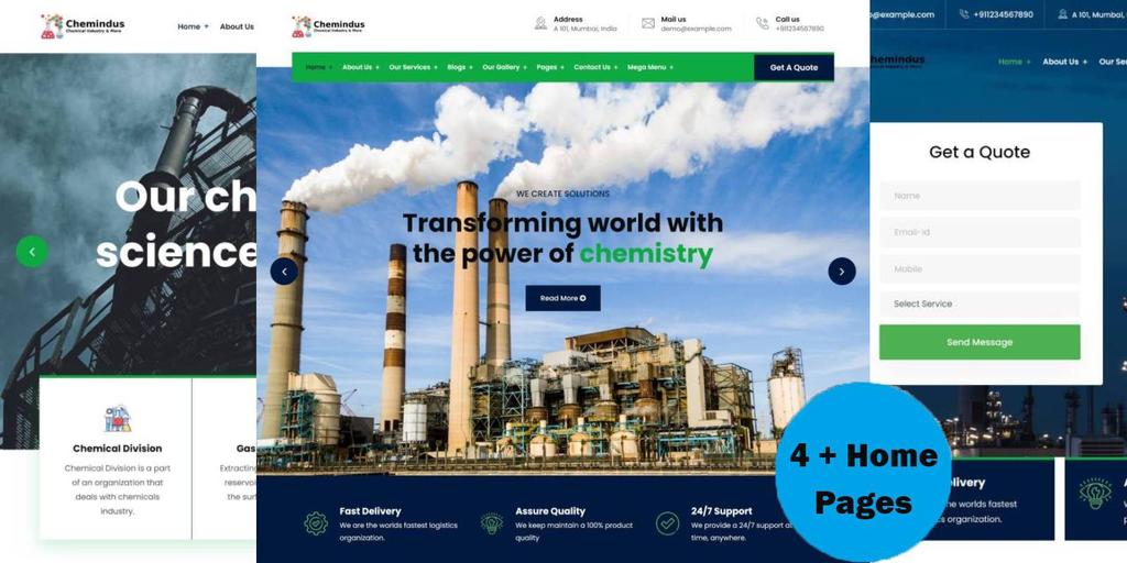 thtestingstudio's tweet photo. Chemindus - Industrial Multipurpose HTML Template 👇 https://t.co/mgSF720ZdR
#html #websitedevelopment #websites #htmltemplate #industry #industrial #chemicals #chemicalwebsite #industrialwebsite #themeforest #templatemonster #UIUXDesigner #uiuxdesign #chemistry #logistics #seo https://t.co/pUJPUoU6lh