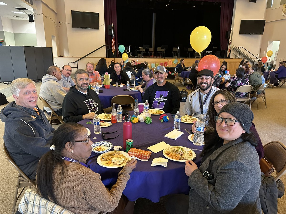 As we celebrated our teachers for teacher appreciation week, we closed our celebratory week with a staff luncheon. Very grateful for our Triton PTSO for all of their help and support. We love our teachers!