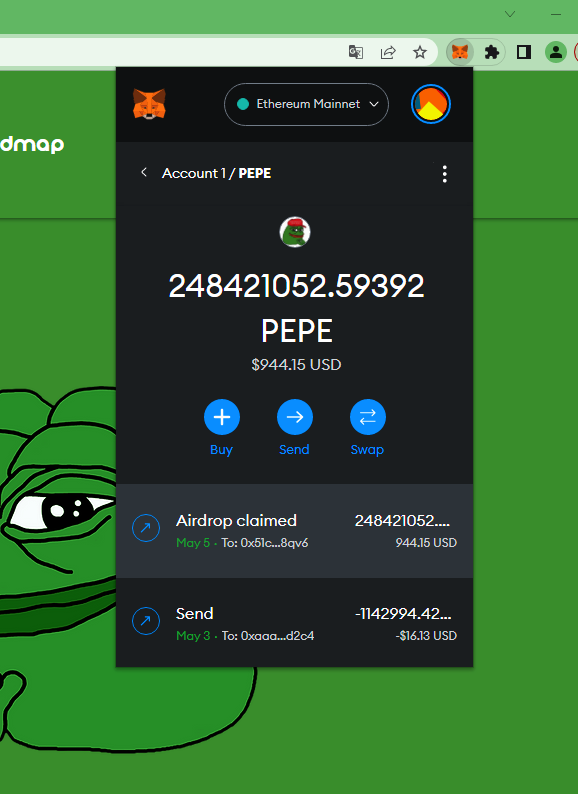 CoachLou's tweet photo. 🔴‼ YOU'RE EARLY! ‼🔴

LISTEN UP CRYPTO DEGENS, $PEPE REACHED 100.00 HOLDERS AND IS NOW DOING AIRDROPS!!!

🔗 https://t.co/JIAW5wufqU ALWAYS VERIFY THE URL!!

#BOB #pepe #doge $SHIB #FLOKI #binance $MONG $WOJAK $WSB $ETH $BSC $SUI $REKT $TURBO $BOBO $TSLA $PHUB $BTC #WEB3 https://t.co/aqYUPzYBbi