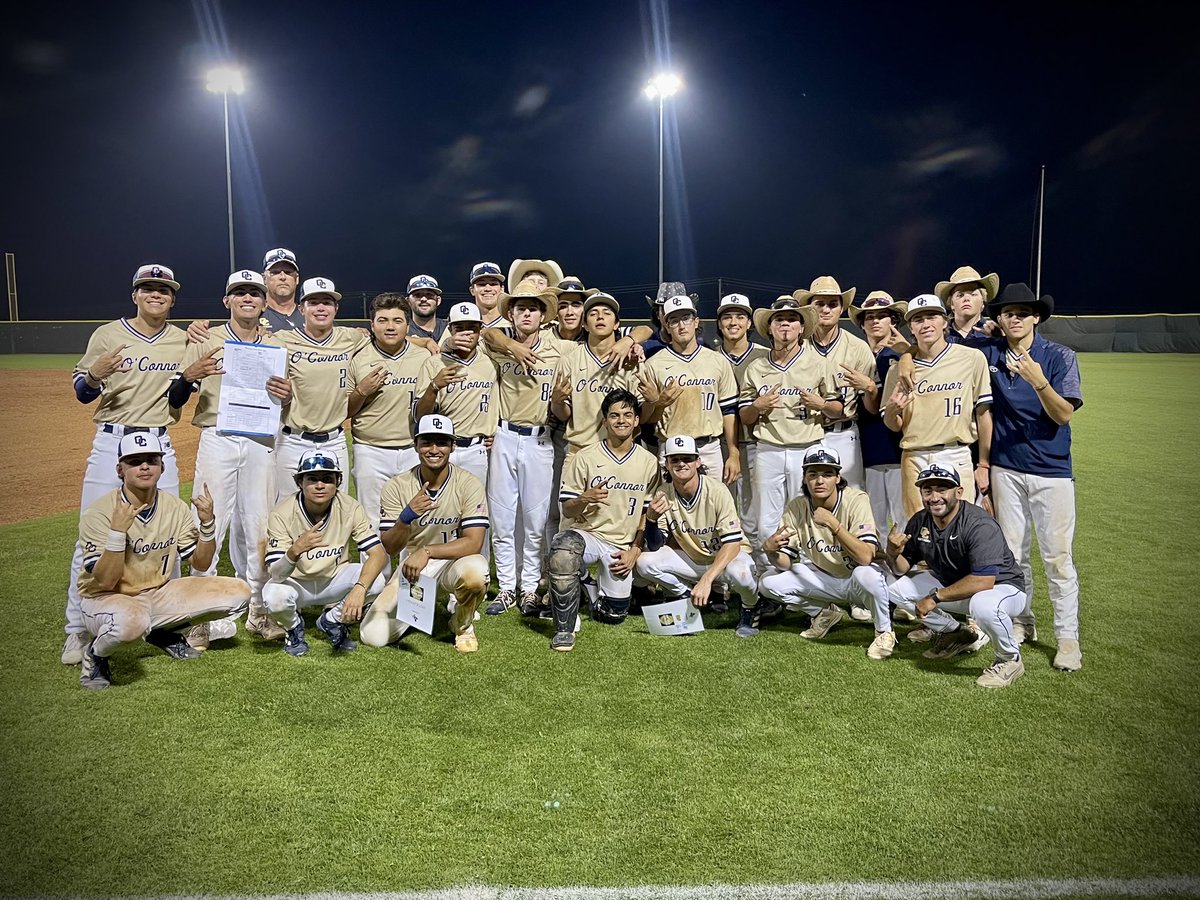 O’Connor Baseball (@ocuknowbaseball) on Twitter photo Your Bi District Champs! Panthers close out the series with a 6-0 win over United South behind a 1 hit complete game shutout by <a href="/QuintenEstrada/">Quinten Estrada</a> #OCuKnow Your Bi District Champs! Panthers close out the series with a 6-0 win over United South behind a 1 hit complete game shutout by <a href="/QuintenEstrada/">Quinten Estrada</a> #OCuKnow