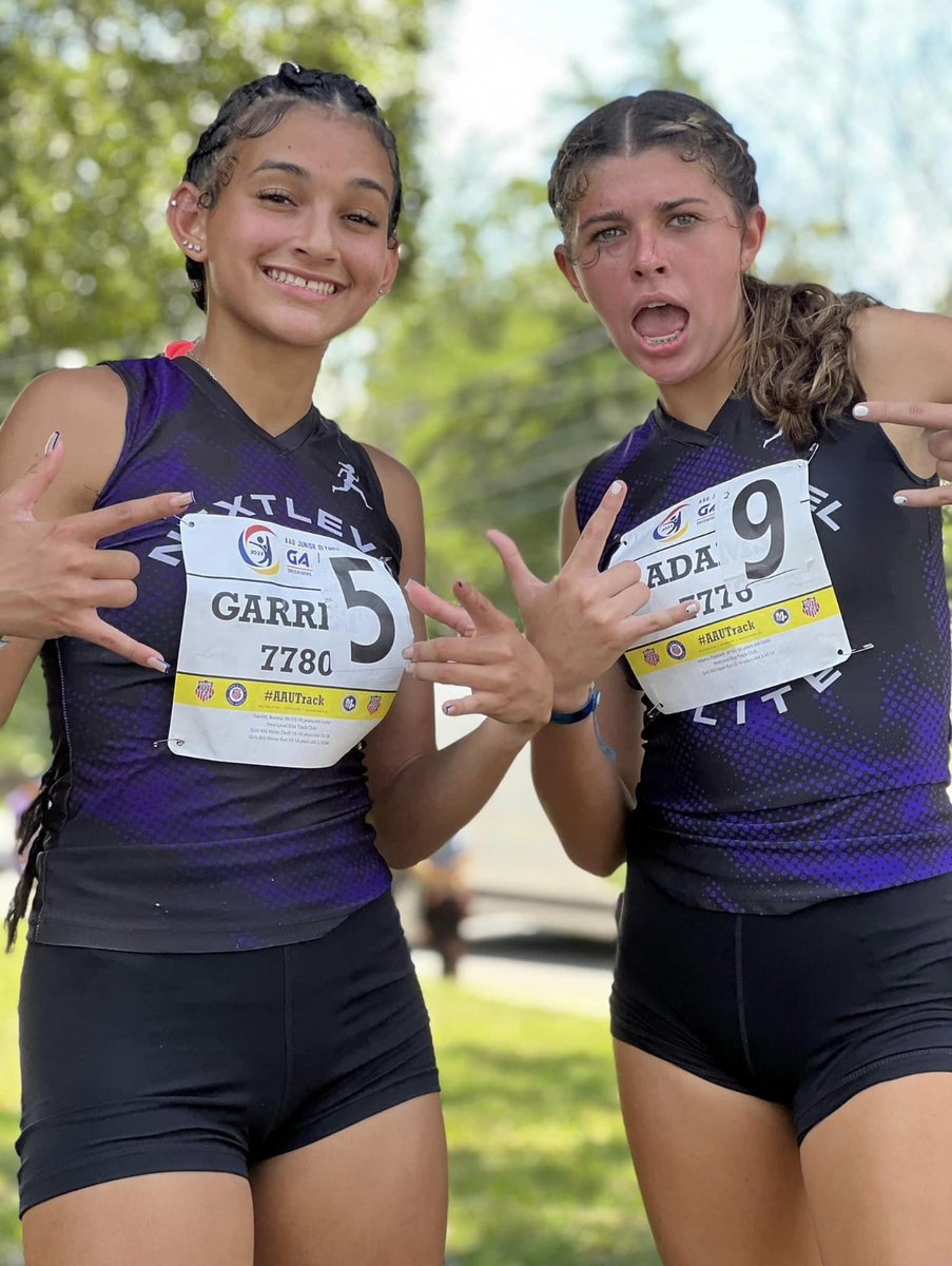 coachjnxp's tweet photo. Congrats to both my girls @LizAdams2026 @TillemansBreana on both breaking school records today at their schools!! Times keep dropping as you prepare for state in the next few weeks #keepworking and stay focused👑👑 #watchtheclock #nlegirls #slow👣🚫🍽️ https://t.co/103jDoun8s