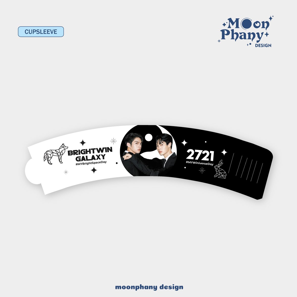 ㅡ brightwin cupsleeve © moonphany design #bright #brightvachirawit #win #winmetawin #bannerdesign #designcommission #jasadesain