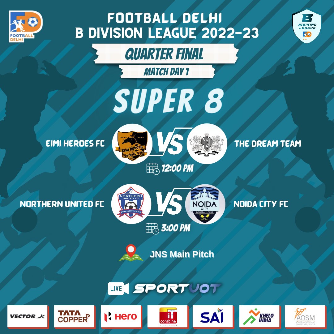 FootballDelhi's tweet photo. οΏ½οΏ½ π€π¨ππ₯π§ππ₯ πππ‘ππ - π ππ§πππππ¬ 1οΈβ£
#FootballDelhi #FDBDL #FDBDivisionLeague #IndianFootball https://t.co/7T0Dm1aK5c