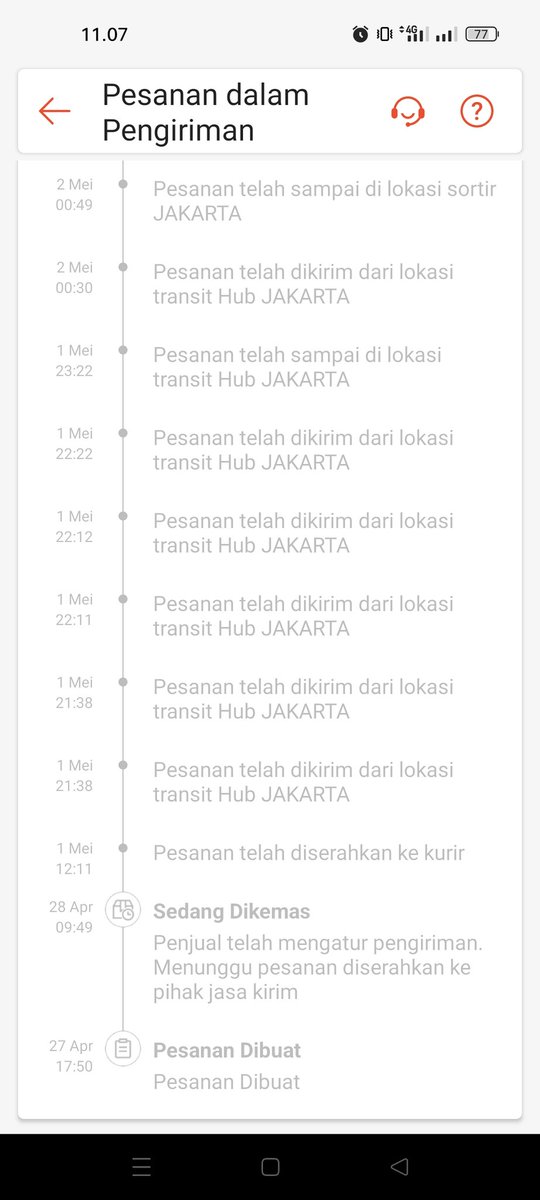 aldhafin's tweet photo. PARAH 
@jntexpressid https://t.co/7Ydglc0XRU
