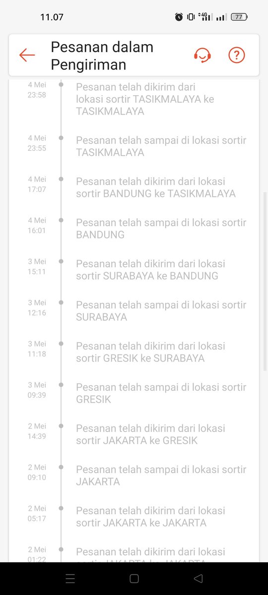 aldhafin's tweet photo. PARAH 
@jntexpressid https://t.co/7Ydglc0XRU
