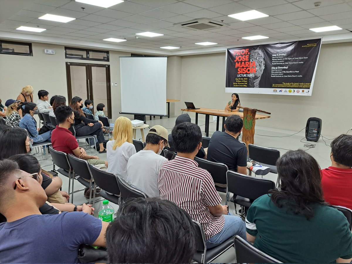 CONTEND_UP's tweet photo. One of the directors of "The Guerilla is a Poet," Kiri Dalena, gives a few words about the creation of the film and the creative collaboration between revolutionary and filmmaker.
#KaJomaLives
#JMSStudyMovement https://t.co/03qiSX7hrR