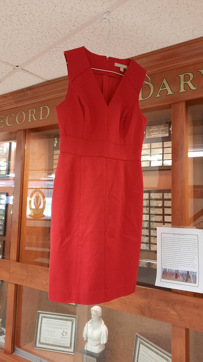 On Friday May 5th we recognize #RedDressDay and bring attention and support to #MMIWG2S