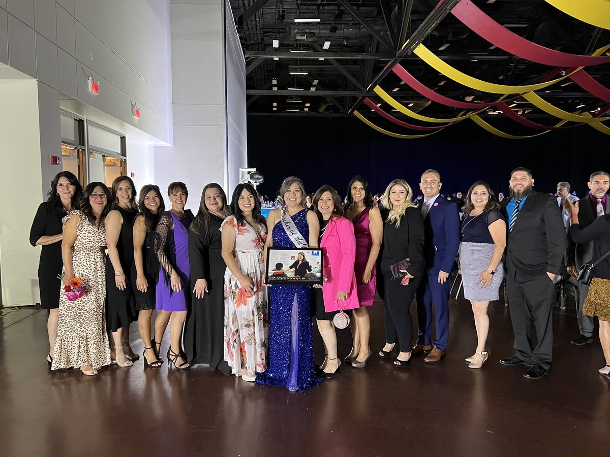 Ms. Griego is the winner in our hearts 💙 Thank you to everyone who attended to make it memorable! <a href="/jpb_coyotes_BES/">James P. Butler Elementary</a> #TeamSISD