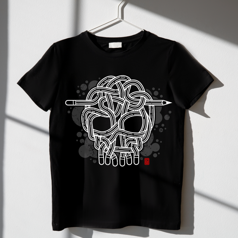 SpriteAttack's tweet photo. ...and another Tshirt design in the same style. It took a few attempts in the shapebuilder to get it right. I think I went a little overboard :)
#affinity #affinitydesigner #affinitybyserif #shapebuilder #vectordesign #graphicdesign #illustration #tshirt #print #pencils #grunge https://t.co/9VtNph6JW7