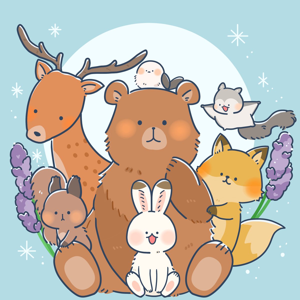 雪国アニマル
#illustration #ゆるいイラスト https://t.co/ie4Kn9nRGg