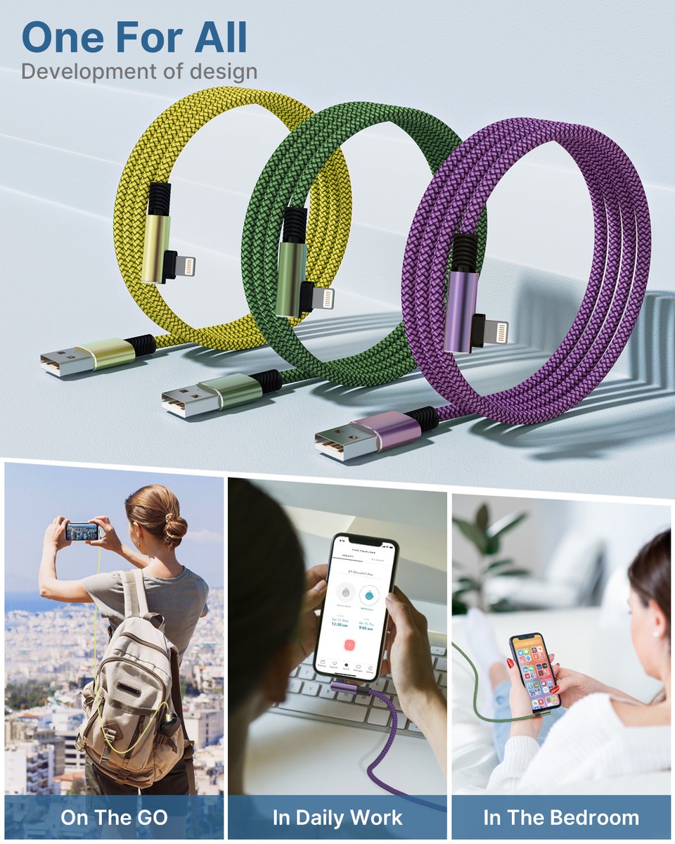 Aioneus_offical's tweet image. 🔹 Get this 3 different colors of lightning to USB A cable, you can share with your family and friends, can charge three devices at the same time.

🔋 Order yours today: aioneus.com
.
.
.
.
.
.
#chargecable #technology #phoneaccessories #hightech #gaming #gadgets