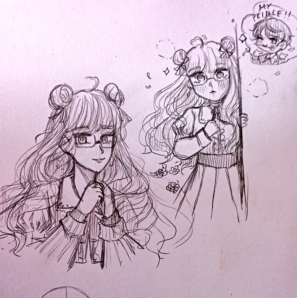 Abbie is #HumanArtists on Twitter: "Art! Pemanasan nyoba gambar lg abis