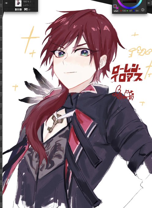 「genderswap (ftm) red hair」 illustration images(Latest)