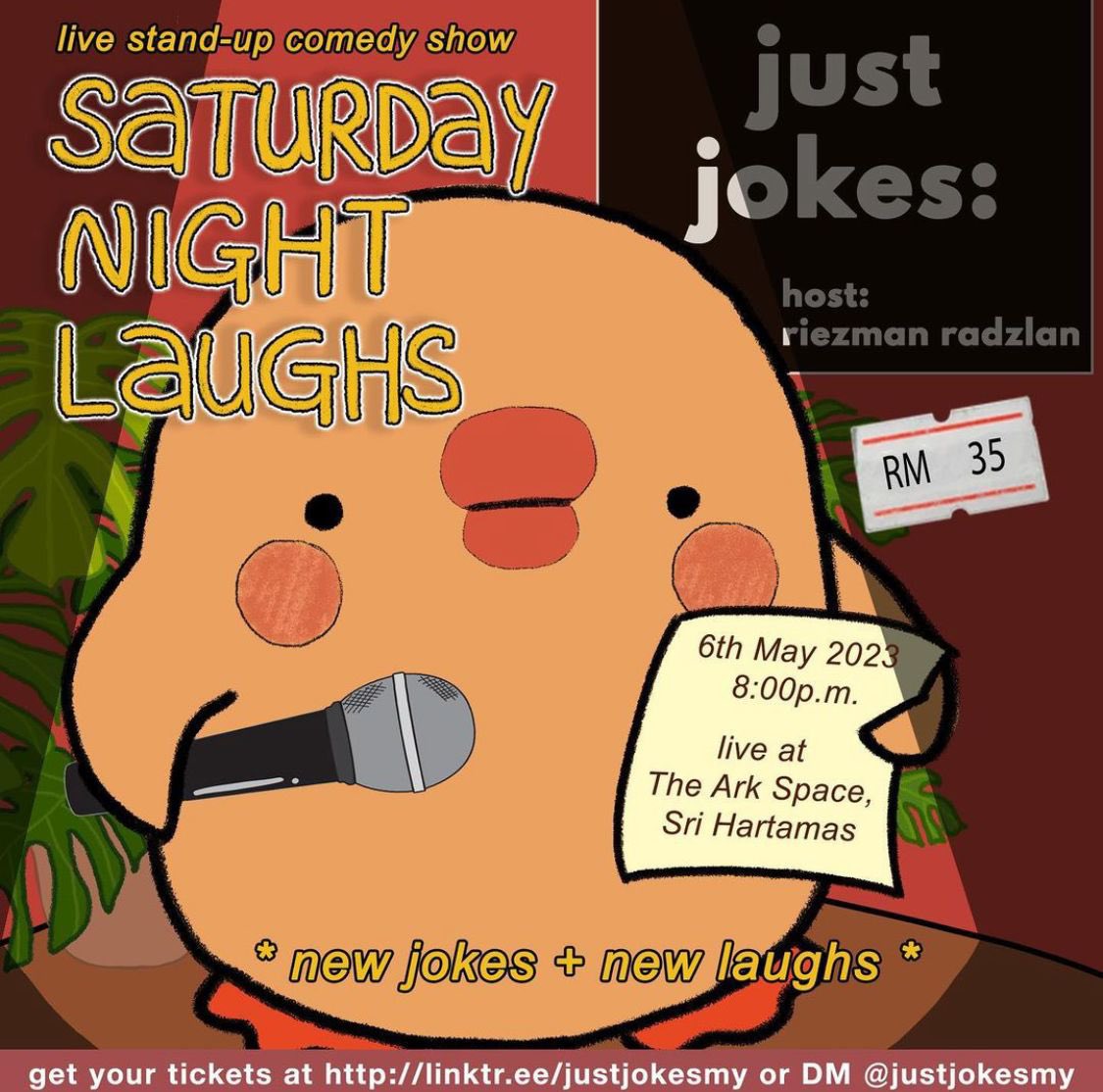 kaypohmedia's tweet photo. 5. Wavy Market 📍 Tiffin, Sentul Depot. 💵 Free entrance 

6. Saturday Night Laughs 📍 The Ark Space 💵 RM 35

7. Cafe Bar  Collaboration 📍 Airhub 💵 Free entrance

8. Sunny Side Up Market 📍 Slate at the Row 💵  Free entrance https://t.co/KHb3LIGkYR