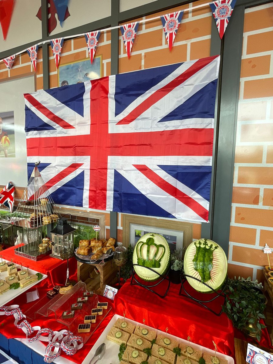 HeadDulwichSG's tweet photo. Fantastic effort from the FoD and our British Community as we prepare for the Coronation of his Majesty King Charles III. Thank you to our parents for organising our Tea Party and fun games and fact finding for our students #Coronation2023 #interculturalunderstanding #FoD #DCSG https://t.co/BZ5vz1YoAq