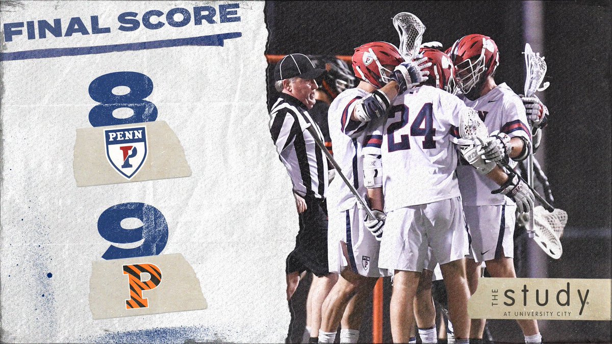PennMensLax's tweet photo. Final from Wien Stadium.
Princeton wins a thriller in the ILT semifinal.
#AllInILPL // #FightOnPenn π΄π΅ https://t.co/GzyP3GXqAi