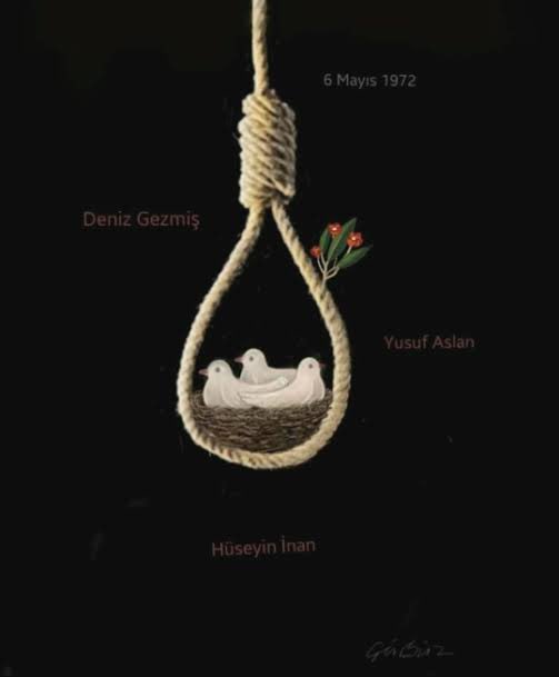 #6Mayis1972 
#Darağacında3Fidan